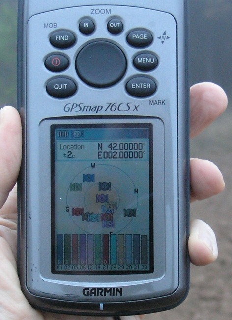 Perfect GPS reception, including EGNOS corrections!