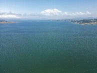 #9: View East, from 120m above the point