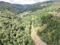 #8: View North, from 120m above the point