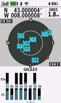 As close to all zeros as I could get (GPS+Galileo+BeiDou)