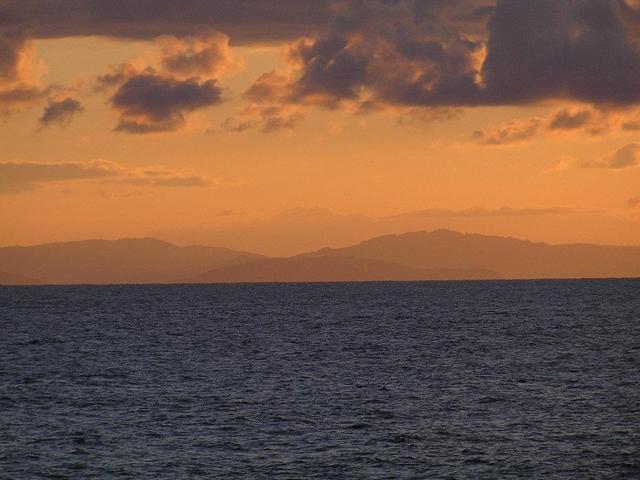 Looking ESE towards the Ría de Muros