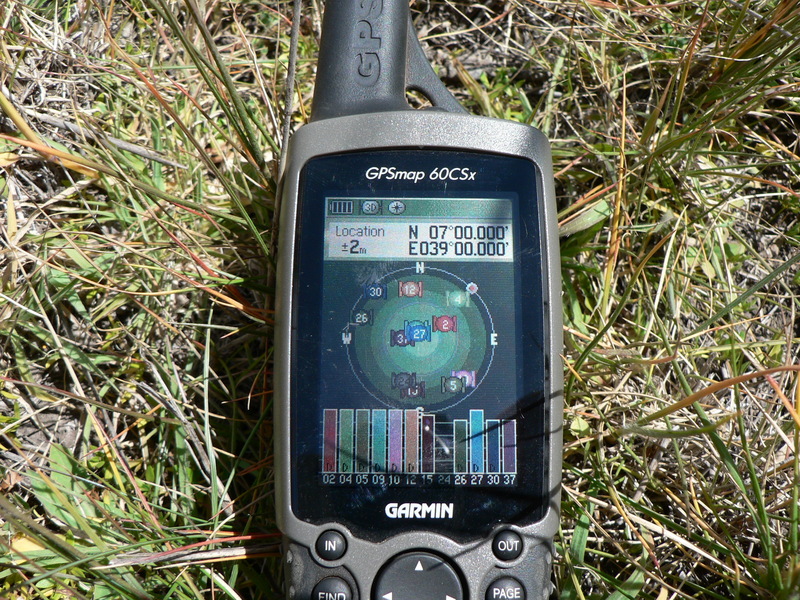 GPS reading