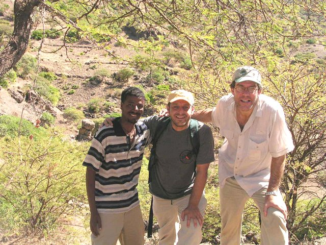 Proud Confluencers (left to right): Melese, Blanc, Myer