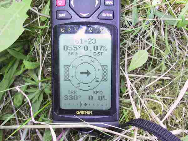 70 meters to the confluence