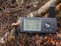 #5: GPS screen at the confluence.
