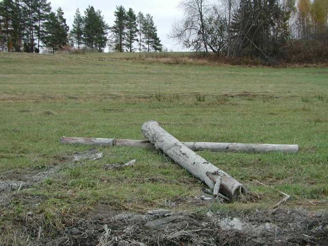 Cross nearby