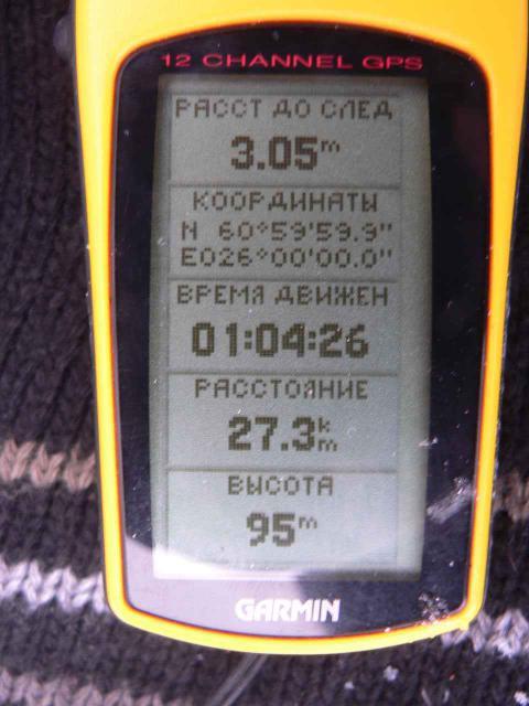 GPS reading