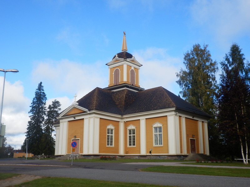 Wooden Church in Ylikiiminki