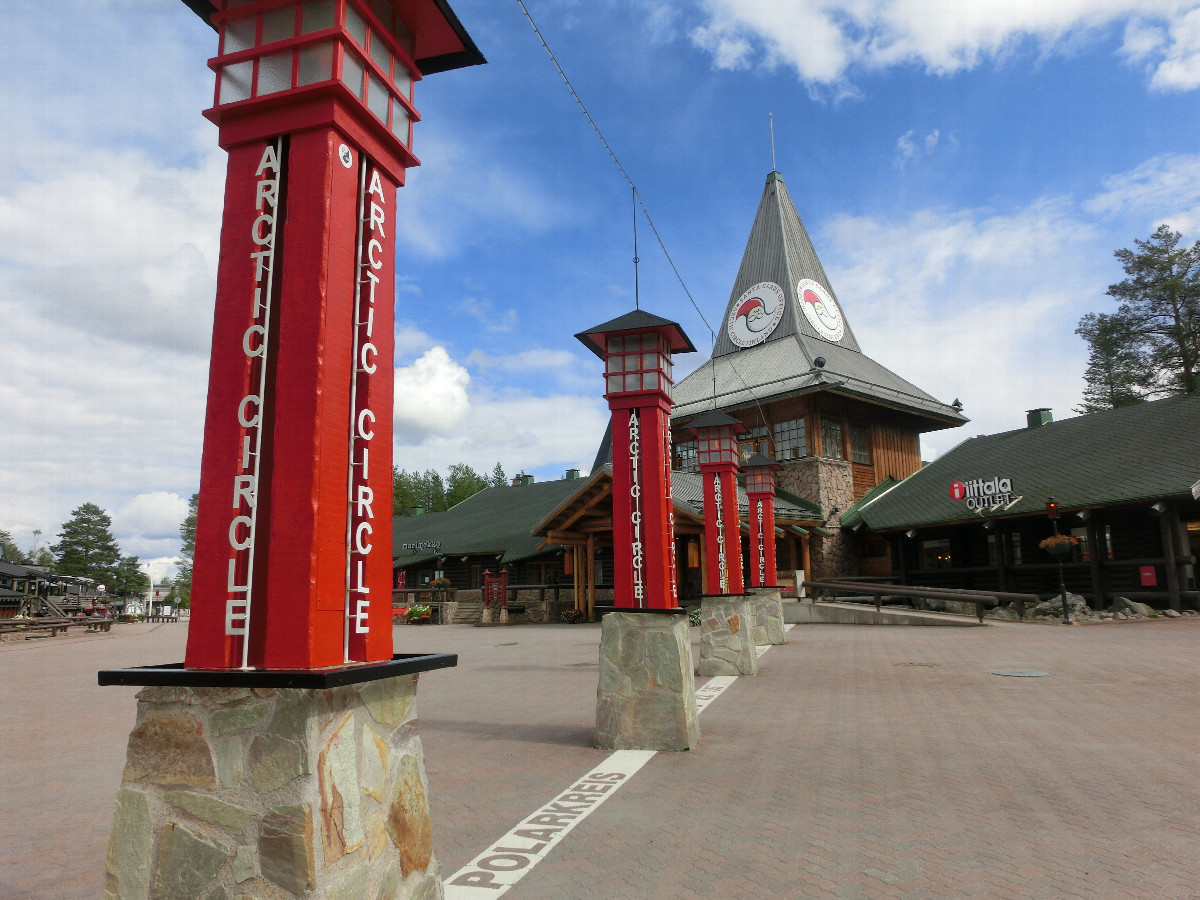 Santa's homa at Arctic Circle