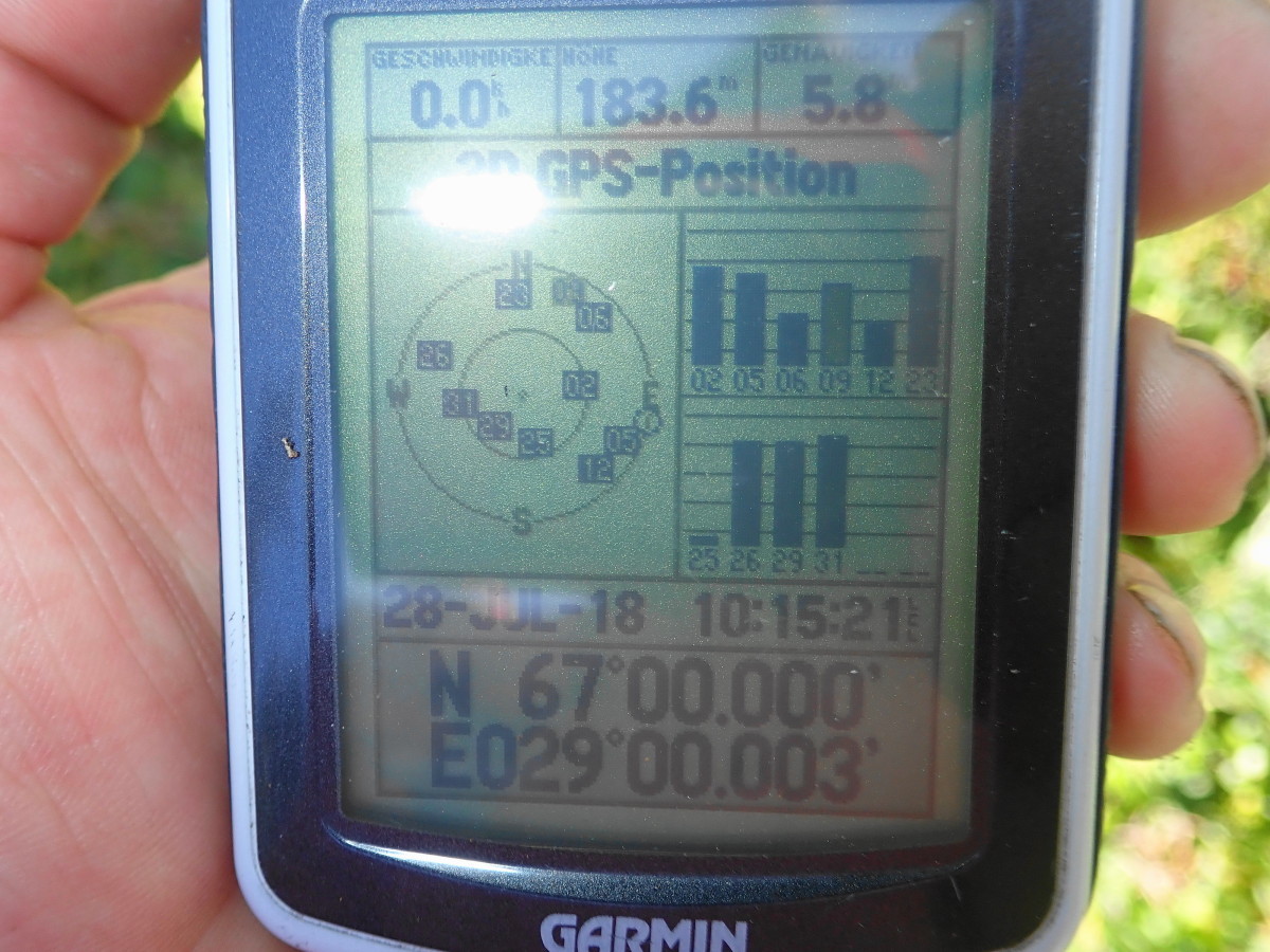 GPS - Position older device / GPS Altes Gerät