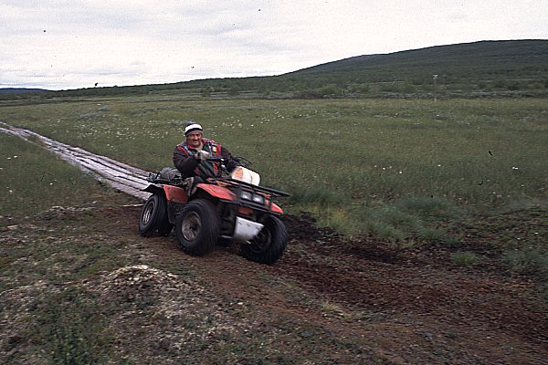 ATV driver