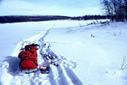 #8: Melting snow for lunch, Skaiddivaara on the background