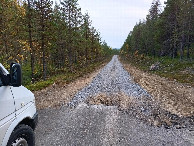 #8: parking beside track