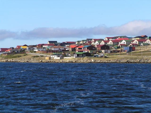 A view onto Stanley/Puerto Argentino