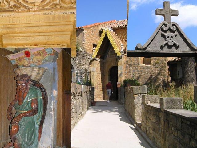 Bérenger Saunière's church - "TERRIBILIS EST LOCUS ISTE"