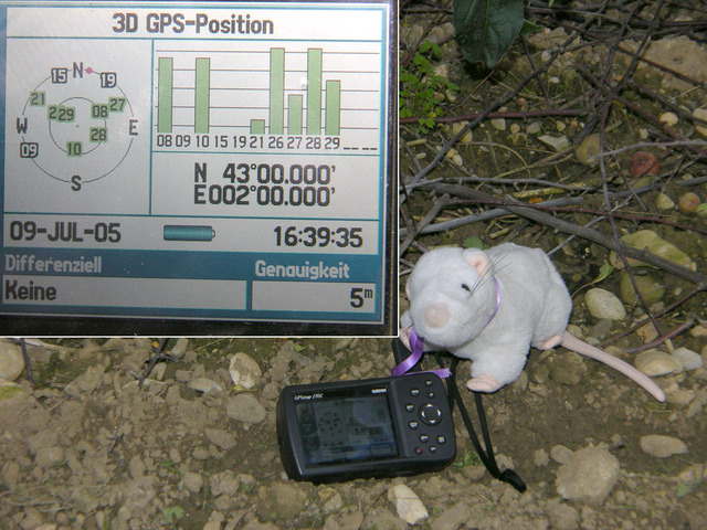 The GPS receiver / Der GPS Empfänger