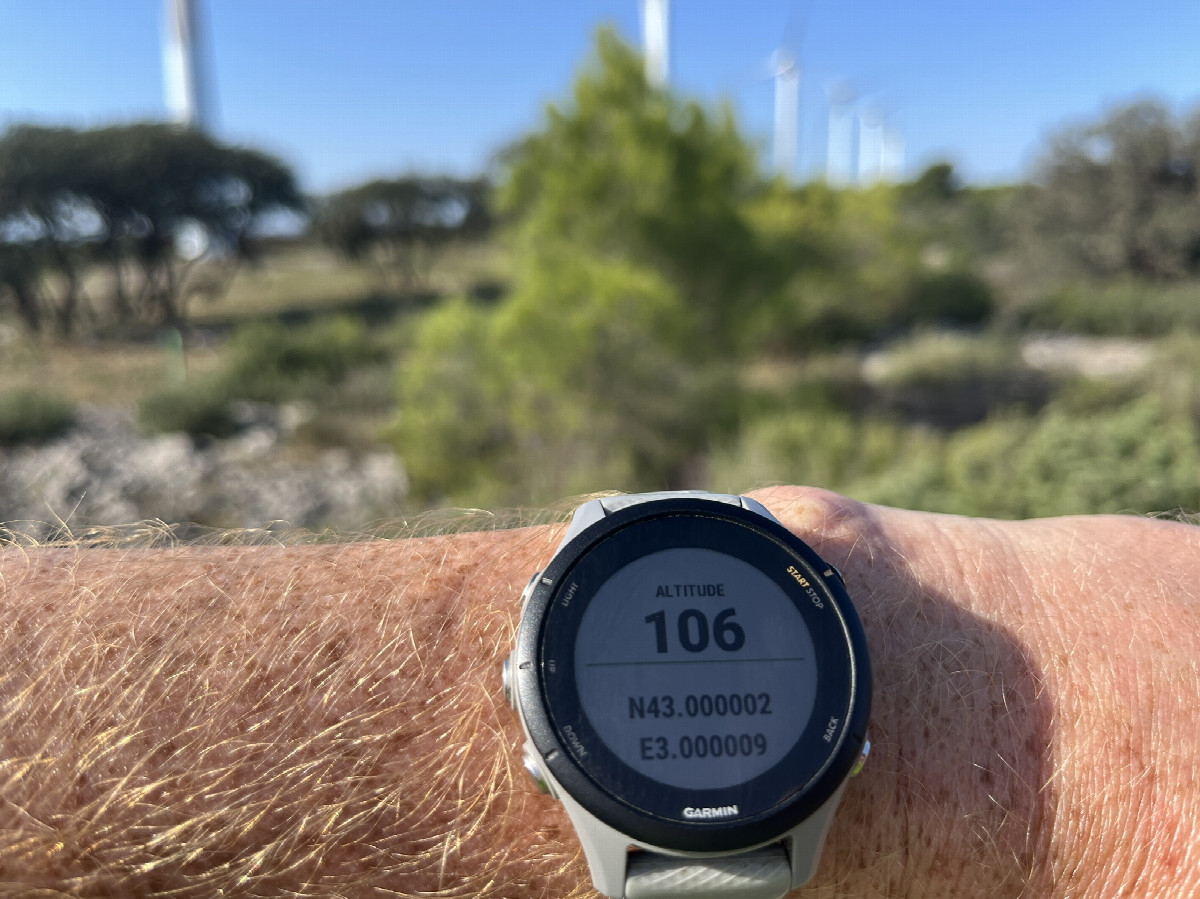 GPS reading
