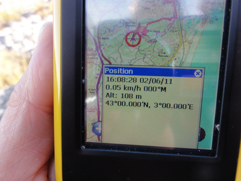 GPS screen