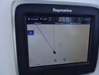 #2: Marine GPS receiver screen