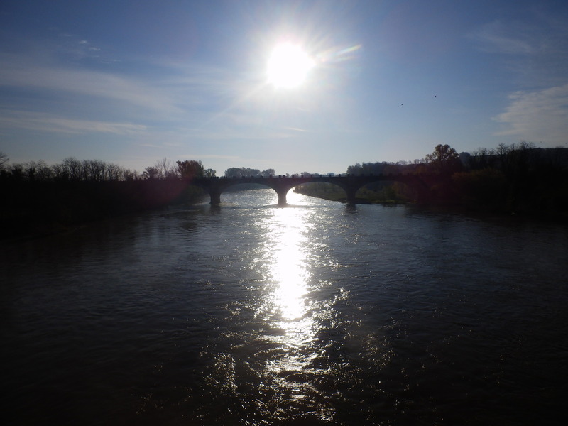 Crossing the River Garonne
