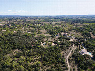 #9: View East, from 100m above the point
