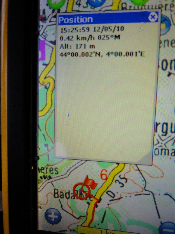 GPS Screen