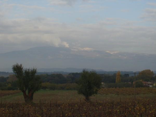 the "mont Ventoux"