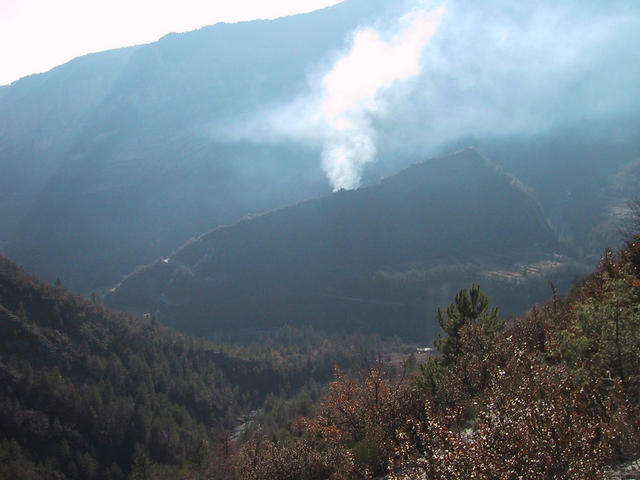 View south west from the confluence