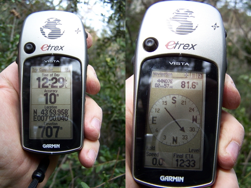 GPS readings