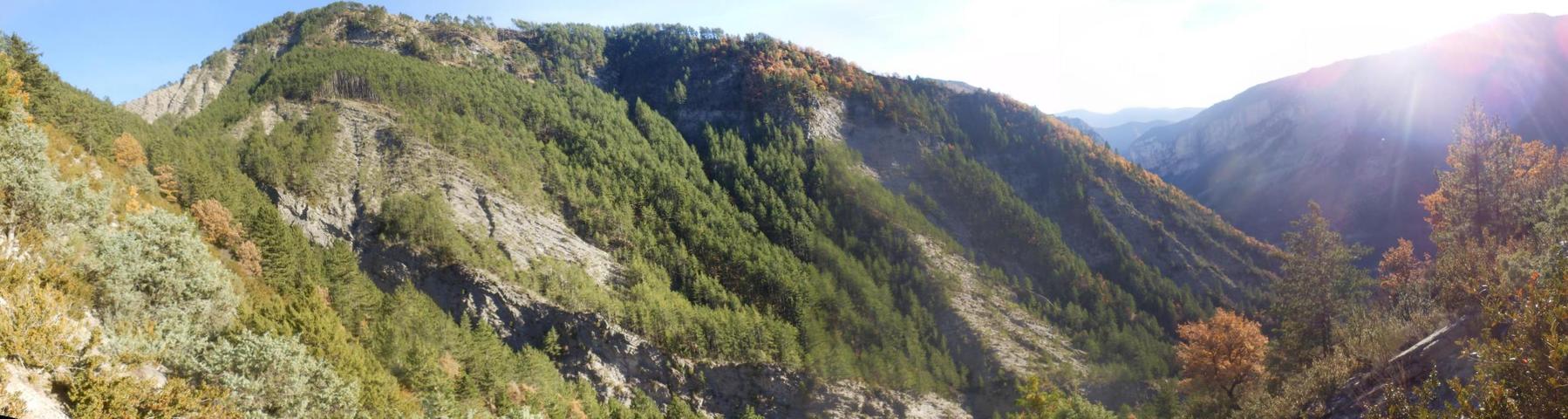 Panoramic view at the Confluence