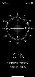 #7: GPS reading on iPhone compass app