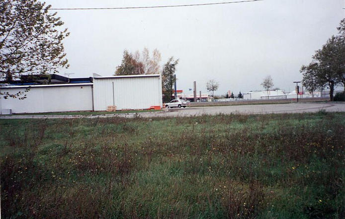 Southward view from confluence