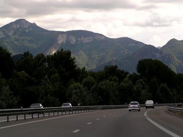 a scenic view from the motorway