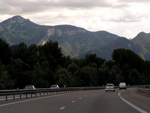 a scenic view from the motorway