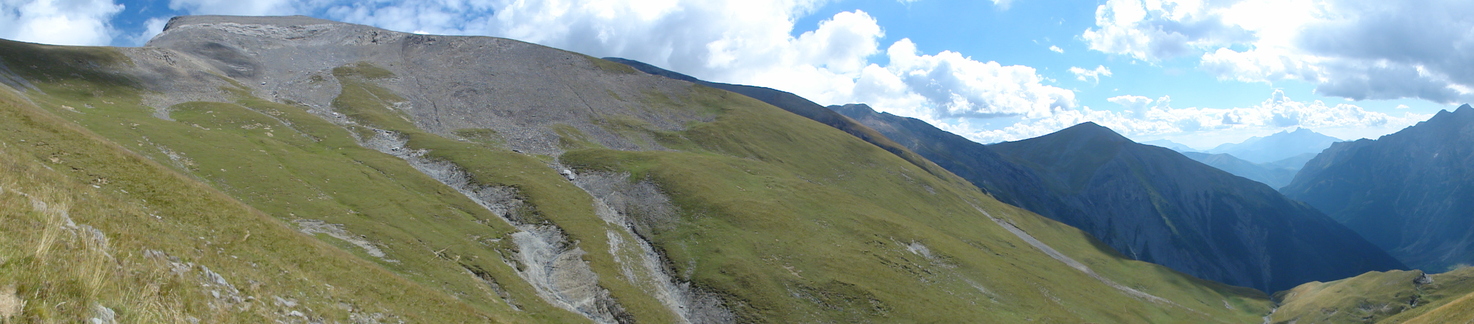 ESW panoramic view from our position 50 m south of the CP