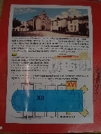 #9: Blond church information sign