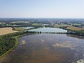 #10: View East (towards the village of Villars-les-Dombes), from 100 m above the point
