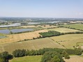 #12: View West, from 100 m above the point