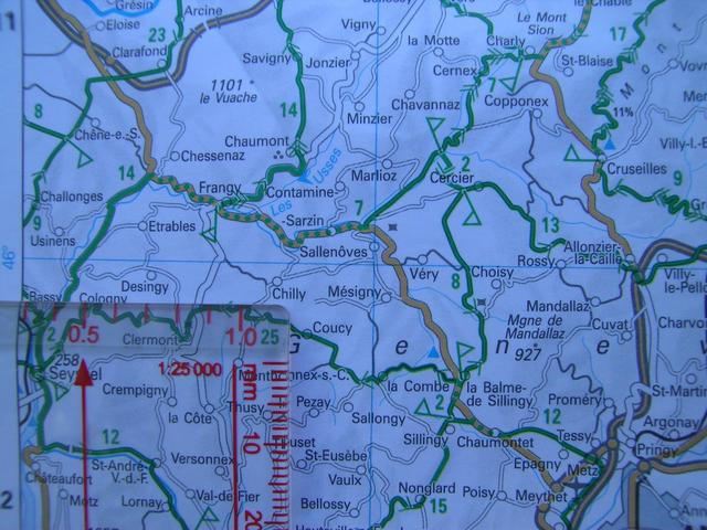 Map zoomed