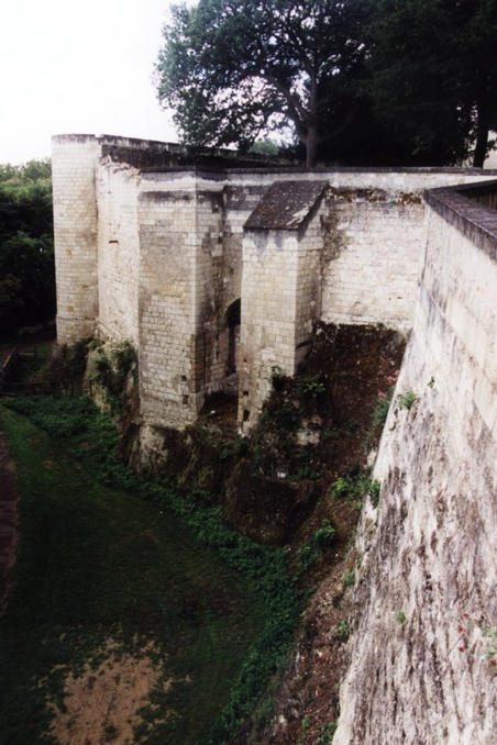 Medieval walls of Loches