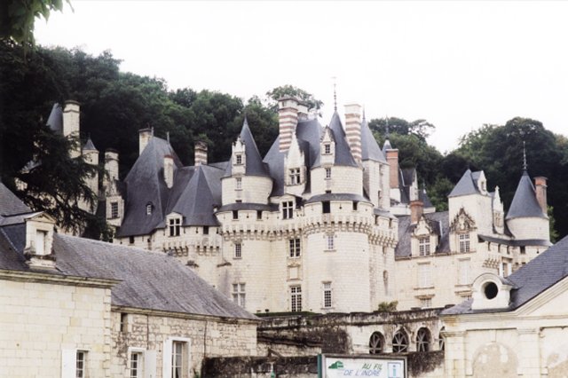 The castle of the Sleeping Beauty in Ussé.