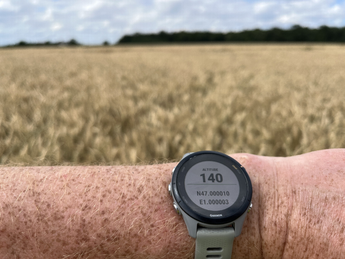GPS reading