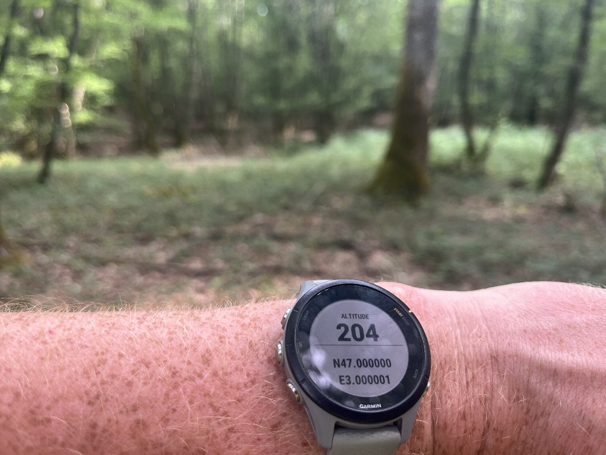 GPS reading