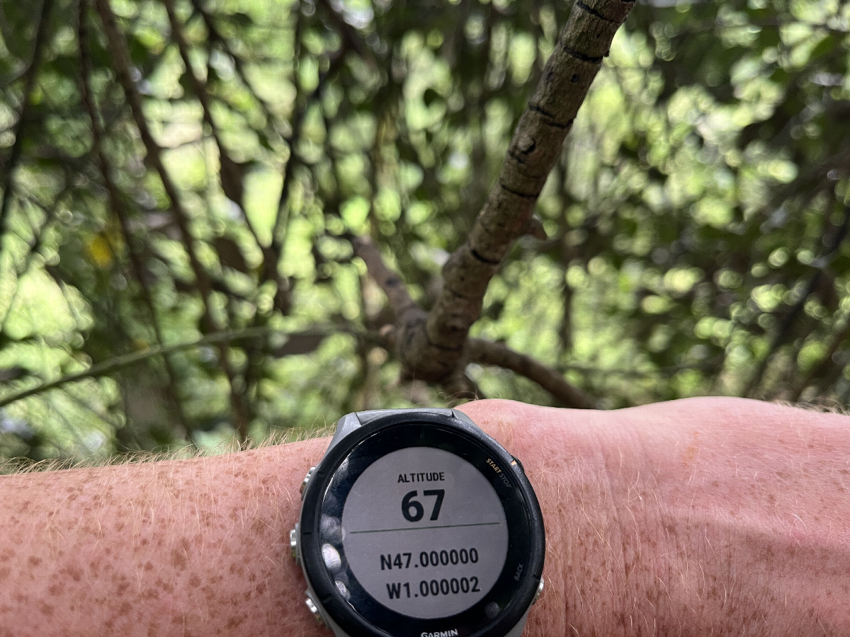 GPS reading