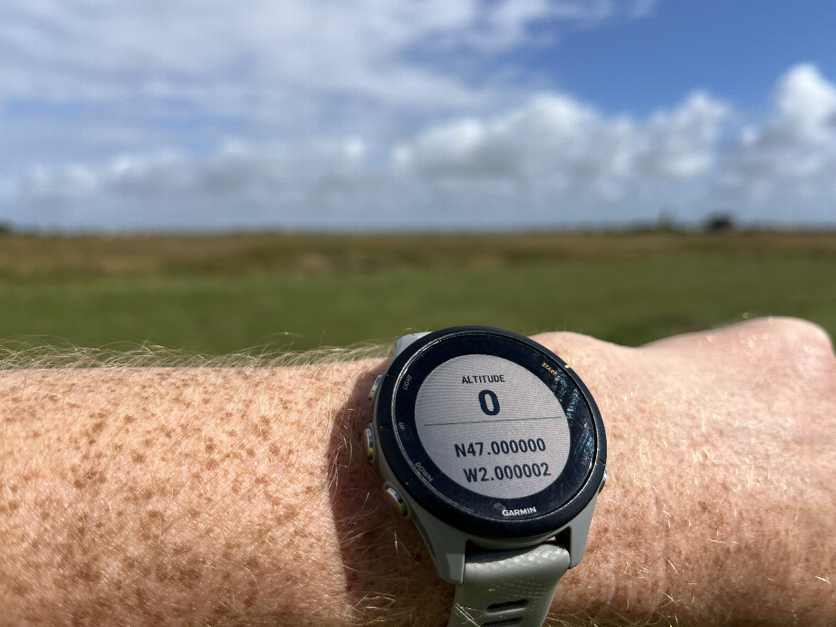 GPS reading