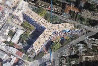 #2: Meridien de Paris viewed with GoogleEarth