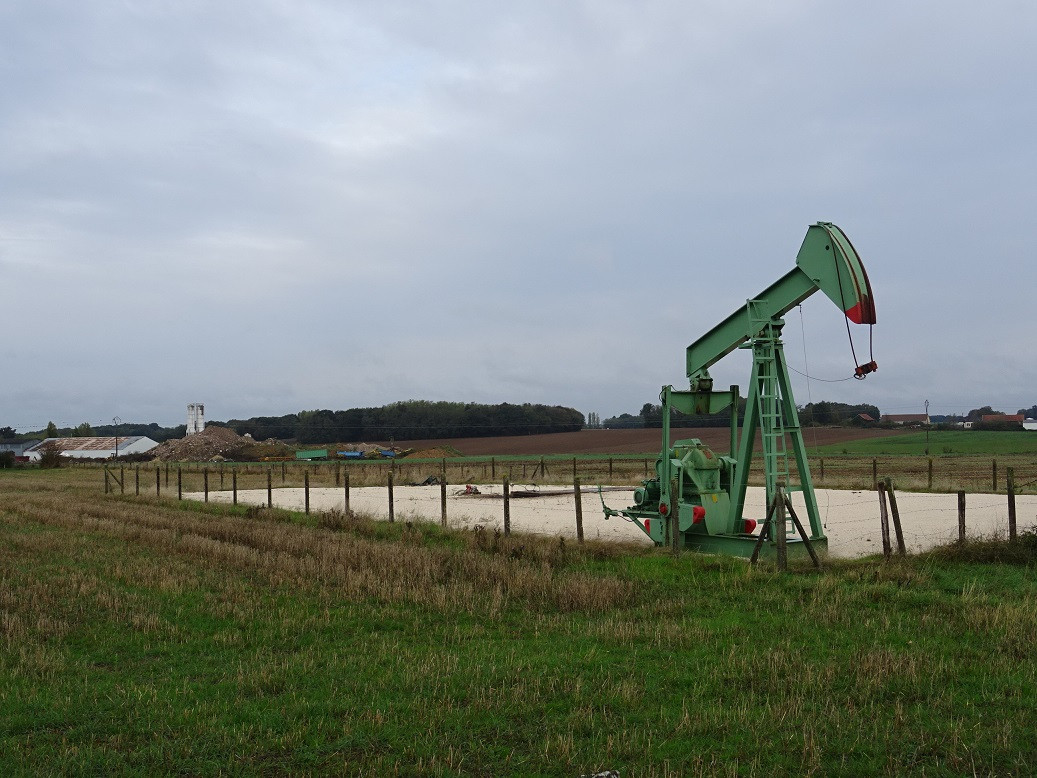 Temporary dismantled pumpjack