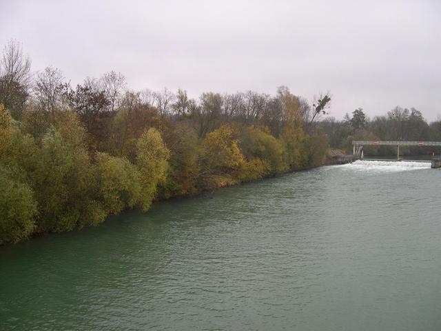 Looking toward the point, on the island