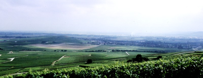 View from Mutigny; the CP is at 7.4 km NNE at the right edge of the image