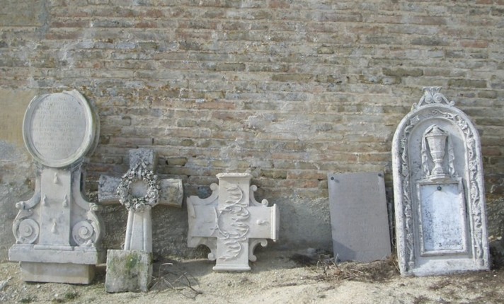Old graveyard stones
